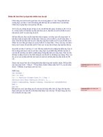 Chiêu 30: Sort thứ tự dựa trên nhiều hơn ba cột ppsx