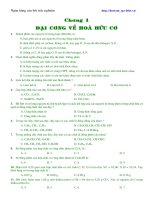 Ngân hàng trắc nghiệm Hóa_2