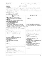 Giáo án tuân 34- lop 1-chuân KT-KN