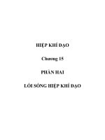 HIỆP KHÍ ĐẠO - Chương 15 potx