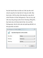 Phân mãnh ổ cứng và cách phòng chống- P2 pdf