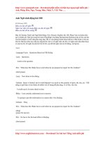 Anh ngữ sinh động bài 100 potx