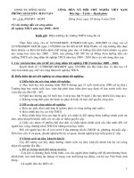 HƯỚNG DẪN XÉT TỐT NGHIỆP THCS