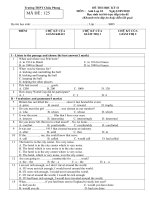 de thi hoc ky II khoi 10