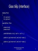 C Sharp và kiến trúc .NET. C Sharp cơ bản- P24 ppsx