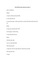 Thu hồi đất để thực hiện dự án đầu tư pdf