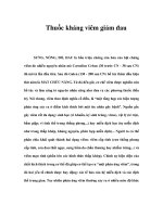 Thuốc kháng viêm giảm đau pps