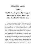 Để lành bệnh tự nhiên Chương 18 (tt) potx