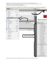 Tạo hiệu ứng trong Flash