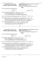 de thi HKII toan 2009-2010