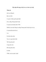 Tiếp nhận đối tượng xã hội vào cơ sở bảo trợ xã hội pptx