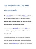 Tập trung kiểm toán 3 nội dung của gói kích cầu doc