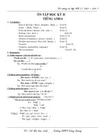 De cuong TÂ6 - HK II