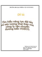 Báo cáo: Kinh tế vận tải ppsx