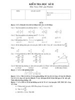 DE HOC KI II T8 CO MA TRAN DAP AN