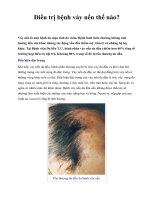 Điều trị bệnh vảy nến thế nào? docx