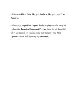 “Mail Merge” trong CorelDRAW- P2 docx