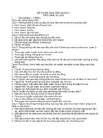 Đề thi  HK2 09-10 GDCD9 (tham khảo)