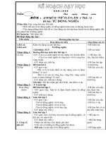 Giáo án Luyện từ và câu