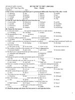 24 DE THI THU TN THPT-MON ANH VAN +KEYS