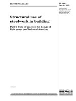 Part 6. Code of practice for design of light gauge profiled steel sheeting ppt