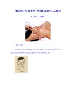 PHUƠNG PHÁP DAY- ẤN HUYỆT CHỮA BỆNH VIÊM XOANG pot