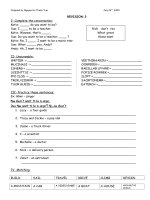 Revision 3 - Let''''s go 4