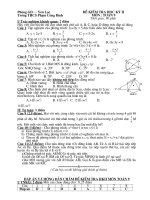 De kiem tra HK2 toan 9