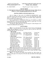 Các QĐ giao lưu Tiếng Việt của chúng em