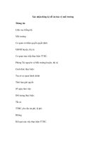 Xác nhận đăng ký đề án bảo vệ môi trường pot