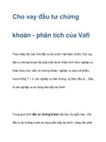 Cho vay đầu tư chứng khoán ppsx