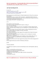 Anh ngữ sinh động bài 28 docx