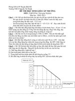 bài thi học kỳ 2 (cực hay)