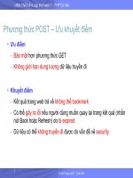 CHUYÊN ĐỀ CSDL VÀ LẬP TRÌNH ỨNG DỤNG WEB 1- P24 pot