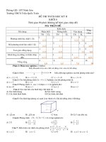 TOÁN 8 - ĐỀ - MT - ĐÁP ÁN