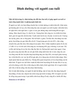 Dinh dưỡng với người cao tuổi ppsx