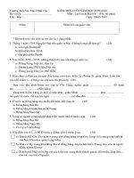 Đề kiểm tra LS-ĐL 4 cuối năm 09-10