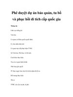 Phê duyệt dự án bảo quản, tu bổ và phục hồi di tích cấp quốc gia pot