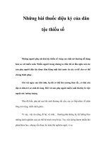 Những bài thuốc diệu kỳ của dân tộc thiểu số docx