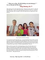 Cuộc sống và tình yêu _ ĐÈ PHÒNG CẠM BẨY CUỘC ĐỜI