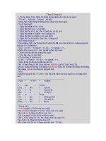 Chia Động Từ pptx