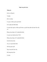 Nhận lưu giữ di chúc ppt