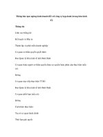 Thông báo tạm ngừng kinh doanh đối với công ty hợp danh (trong khu kinh tế) Thông pptx