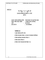 đồ án tốt nghiệp xây dựng trụ sở chi nhánh ngân hàng đầu tư và phát triển điện biên