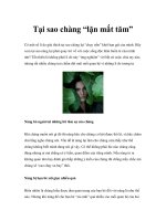 Tại sao chàng “lặn mất tăm” pps