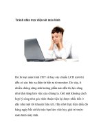 Bảo vệ mắt khi sử dụng máy vi tính- P2 pdf