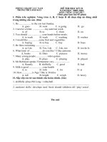 De HKII Lop 7 TAnh 2009-2010