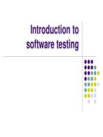 Introduction to software testing potx