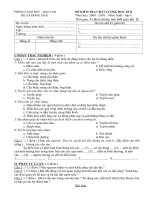 Đề Sinh 8 HKII-09-10