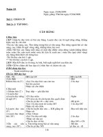 Giao an lop 1( Tuan 33)